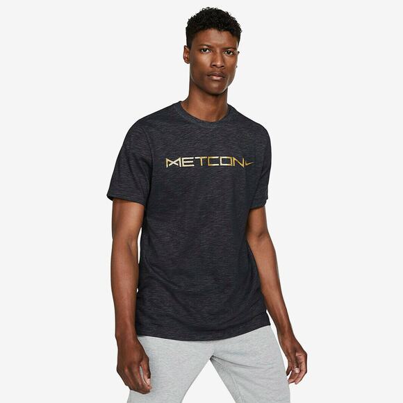 *RARE* Nike Metcon Dri-Fit Tee Shirt Small Tall Long Crossfit Workout CJ9478-010 - Picture 1 of 4